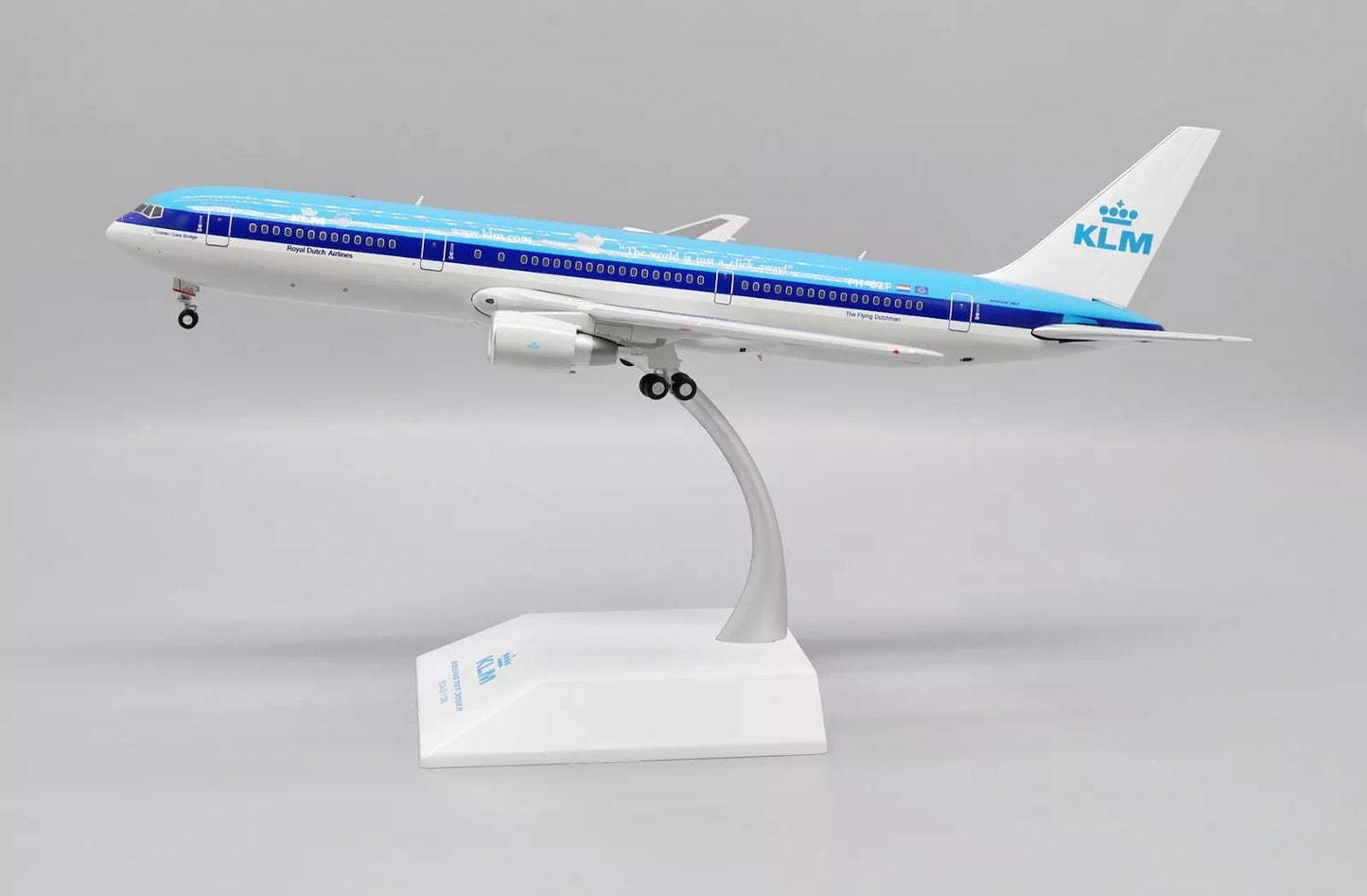 JC WINGS B767-300ER KLM ROYAL DUTCH AIRLINES "THE WORLD IS JUST A CLICK AWAY" REG: PH-BZF