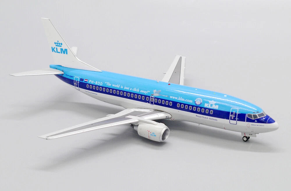 JC WINGS B737-300 KLM "THE WORLD IS JUST A CLICK AWAY" REG: PH-BDD