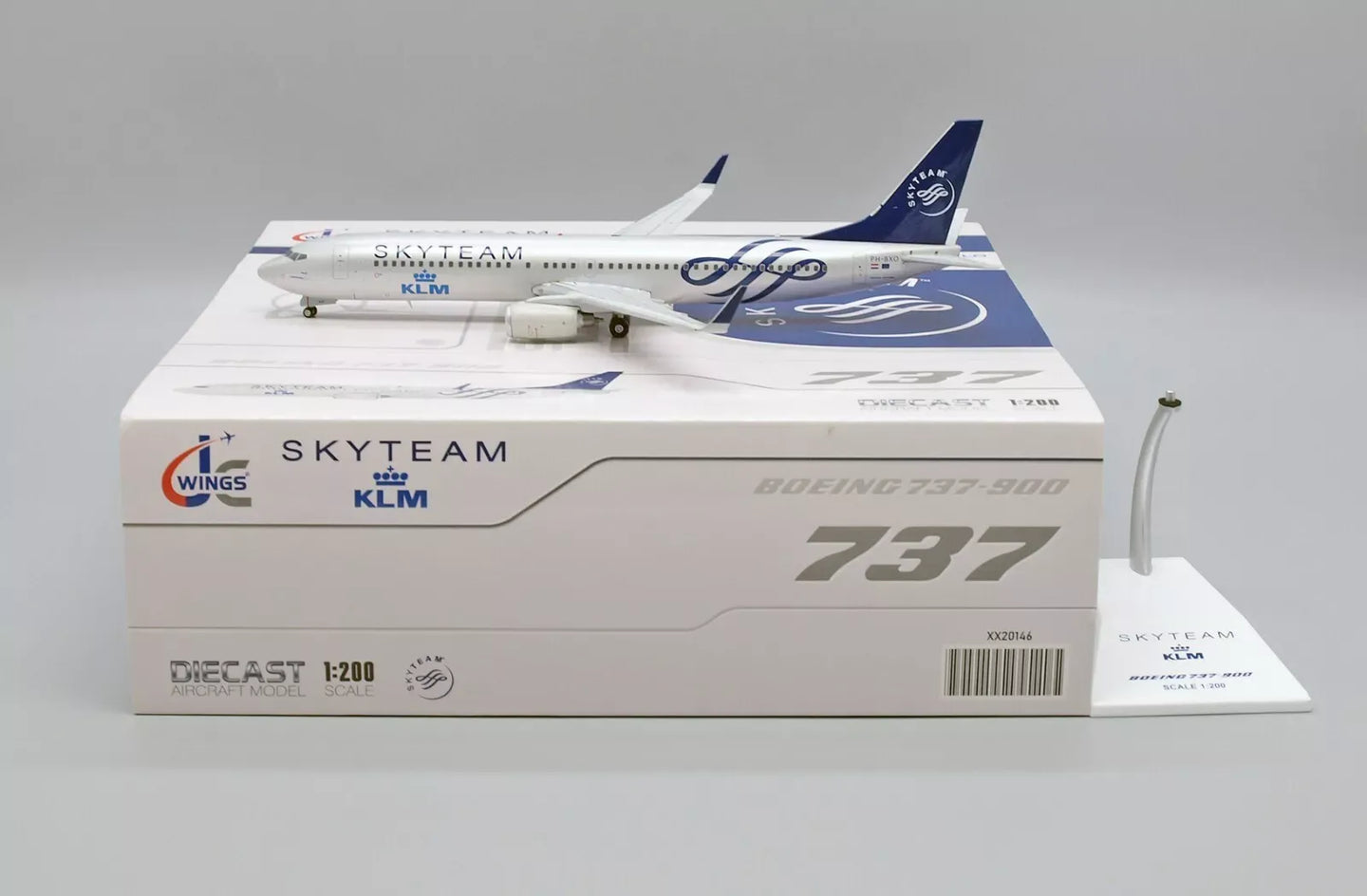 JC WINGS B737-900 KLM ROYAL DUTCH AIRLINES SKYTEAM REG: PH-BXO