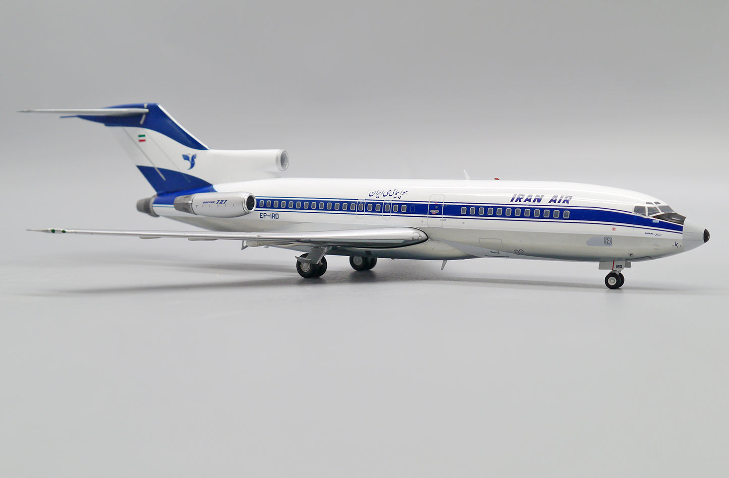 JC WINGS B727-100 IRAN AIR (POLISHED) REG: EP-IRD