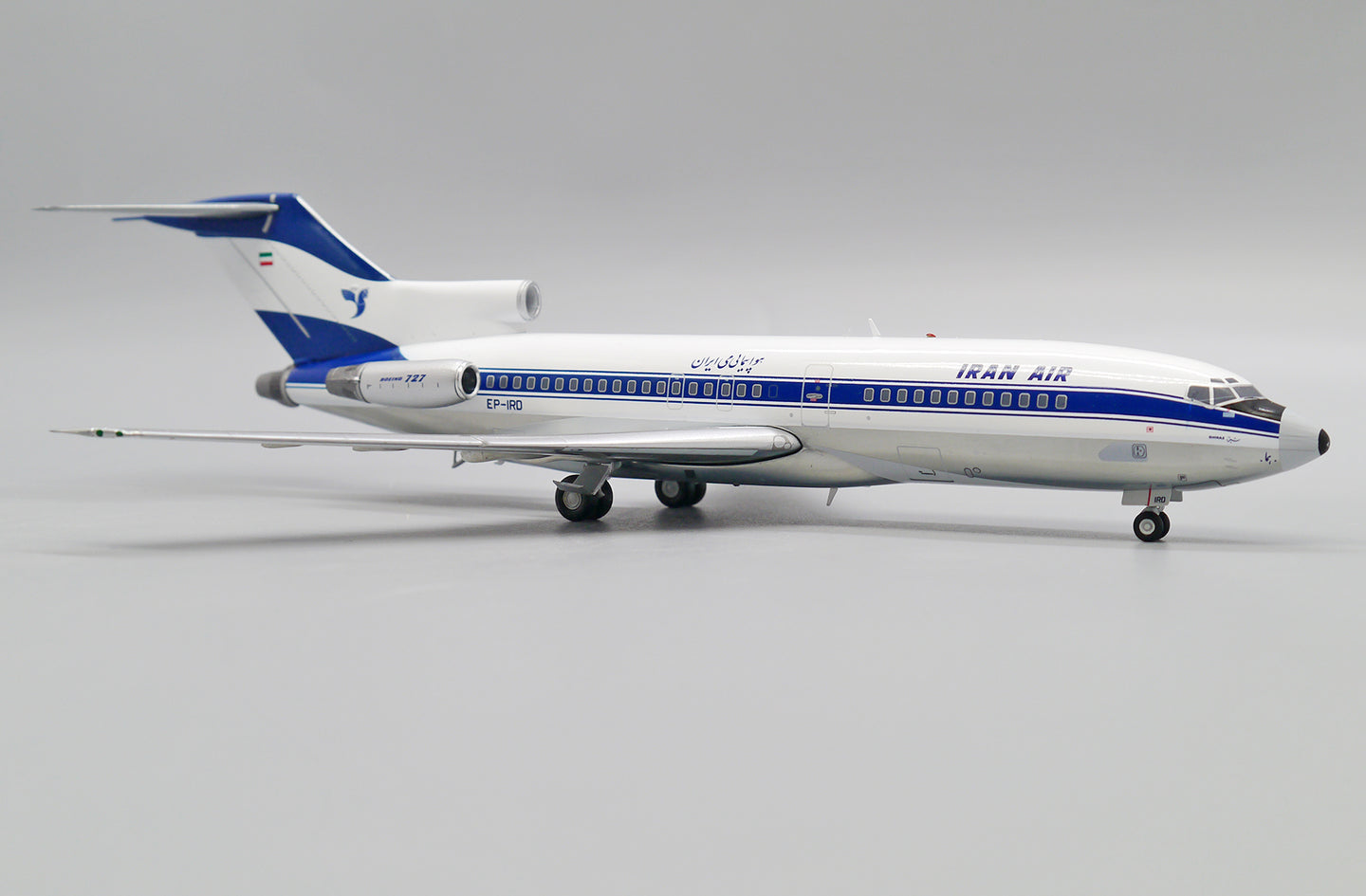 JC WINGS B727-100 IRAN AIR (POLISHED) REG: EP-IRD