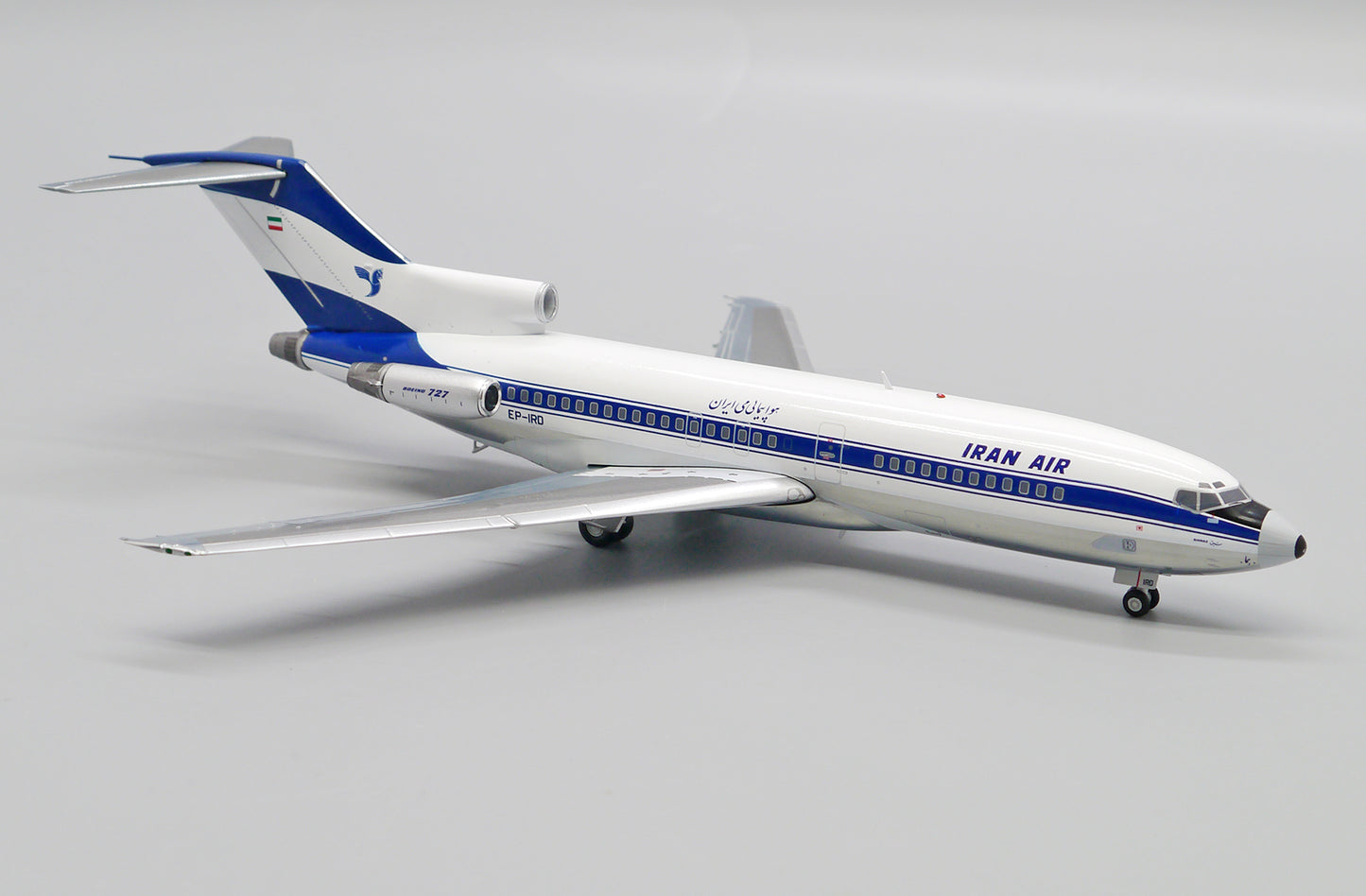 JC WINGS B727-100 IRAN AIR (POLISHED) REG: EP-IRD