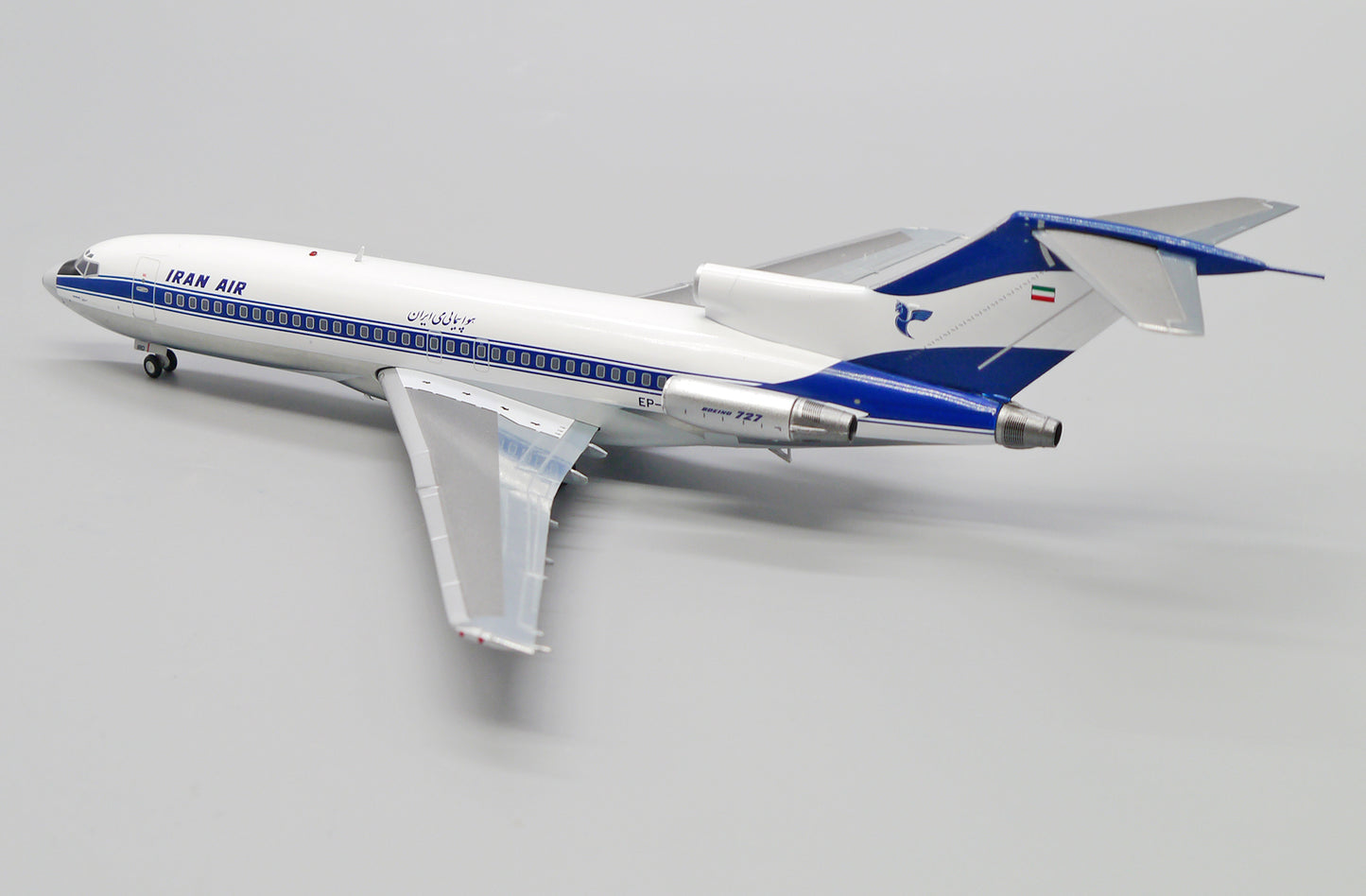 JC WINGS B727-100 IRAN AIR (POLISHED) REG: EP-IRD