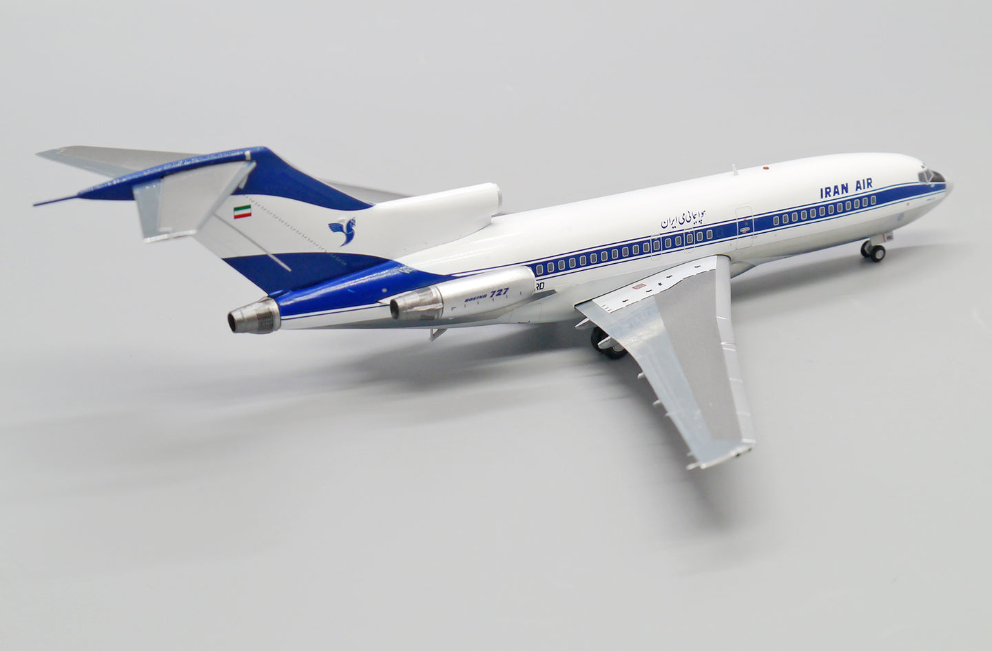 JC WINGS B727-100 IRAN AIR (POLISHED) REG: EP-IRD