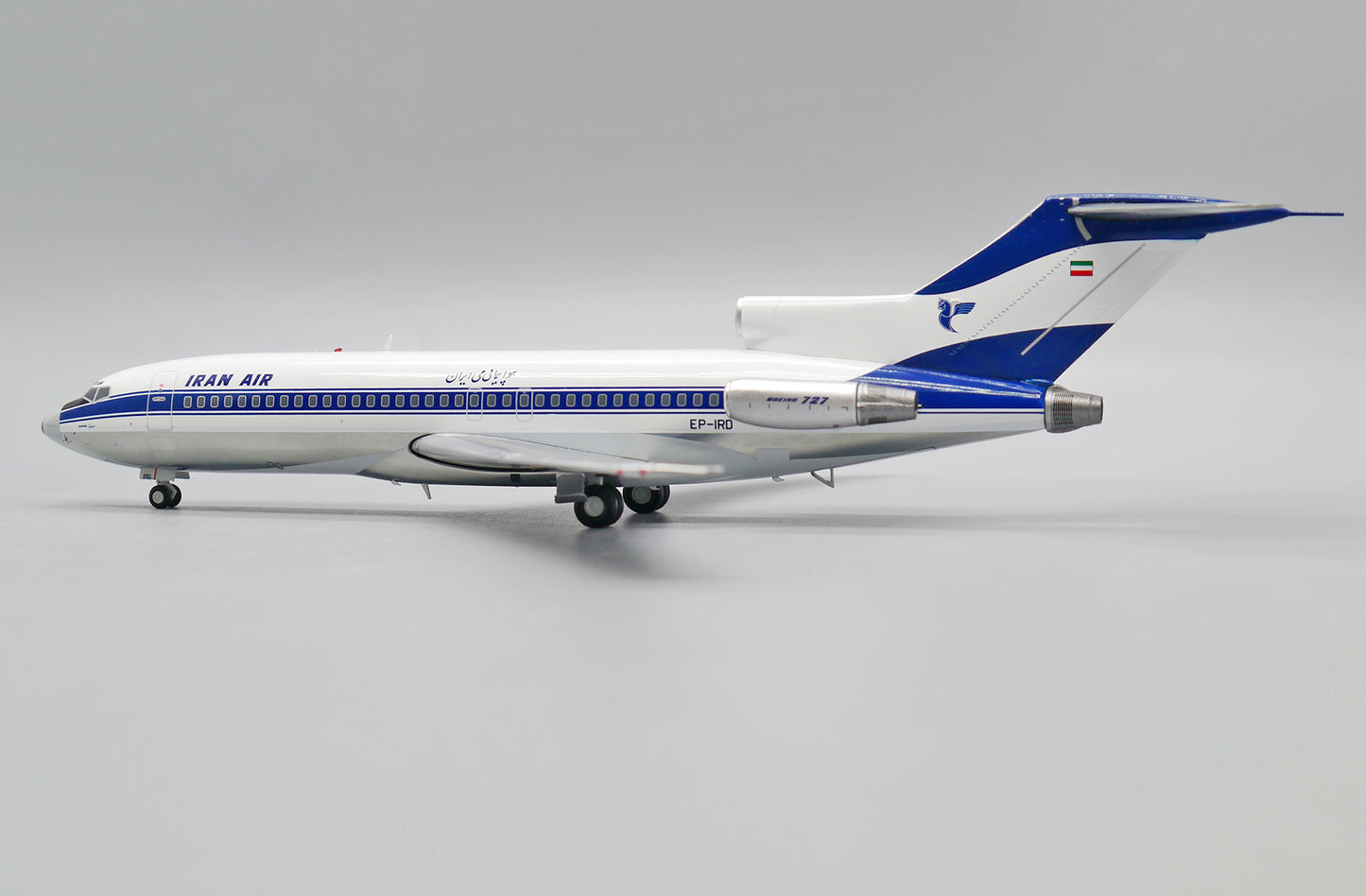 JC WINGS B727-100 IRAN AIR (POLISHED) REG: EP-IRD