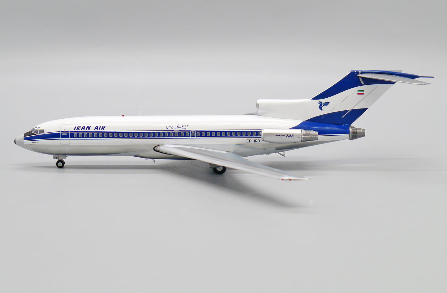 JC WINGS B727-100 IRAN AIR (POLISHED) REG: EP-IRD
