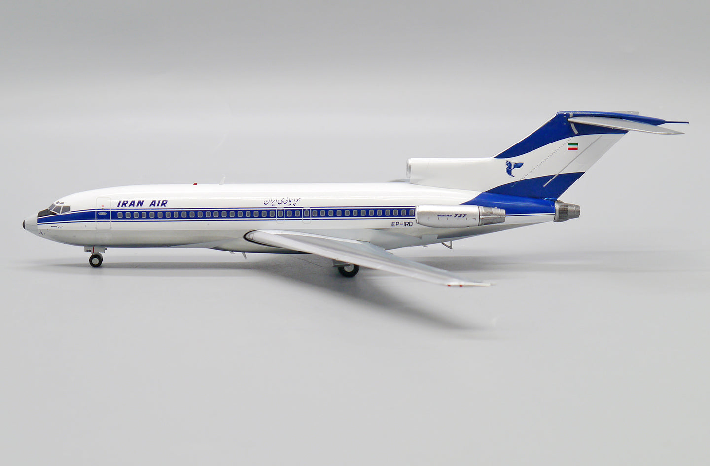 JC WINGS B727-100 IRAN AIR (POLISHED) REG: EP-IRD