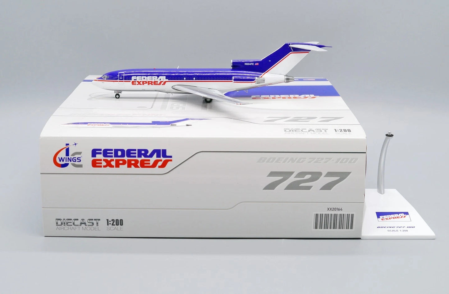 JCWINGS B727-100F FEDEX REG: N504FE