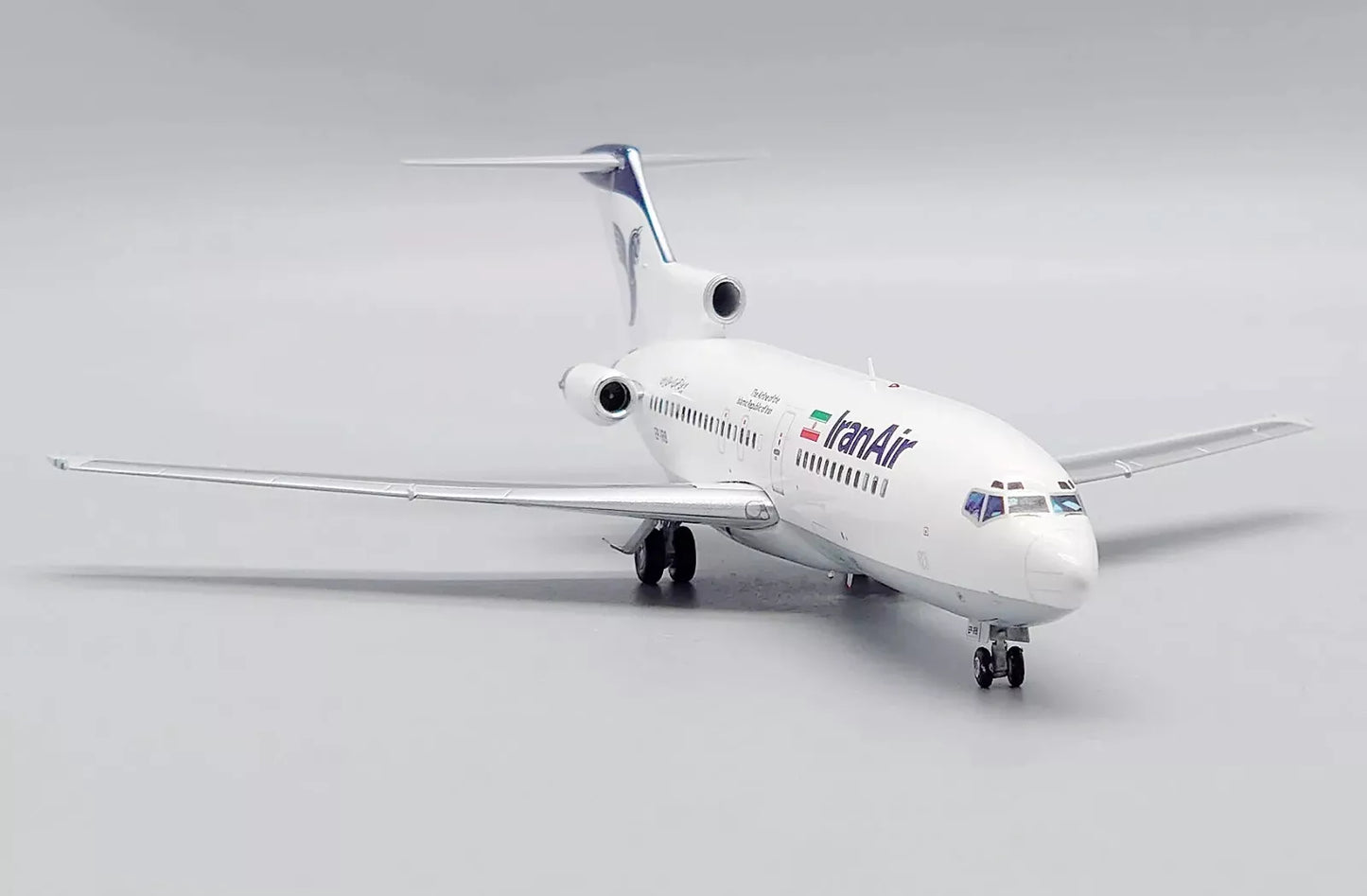 JC WINGS B727-100 IRAN AIR "SEE THROUGH THE WINDOWS" REG: EP-IRB