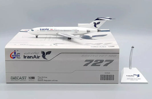 JC WINGS B727-100 IRAN AIR "SEE THROUGH THE WINDOWS" REG: EP-IRB