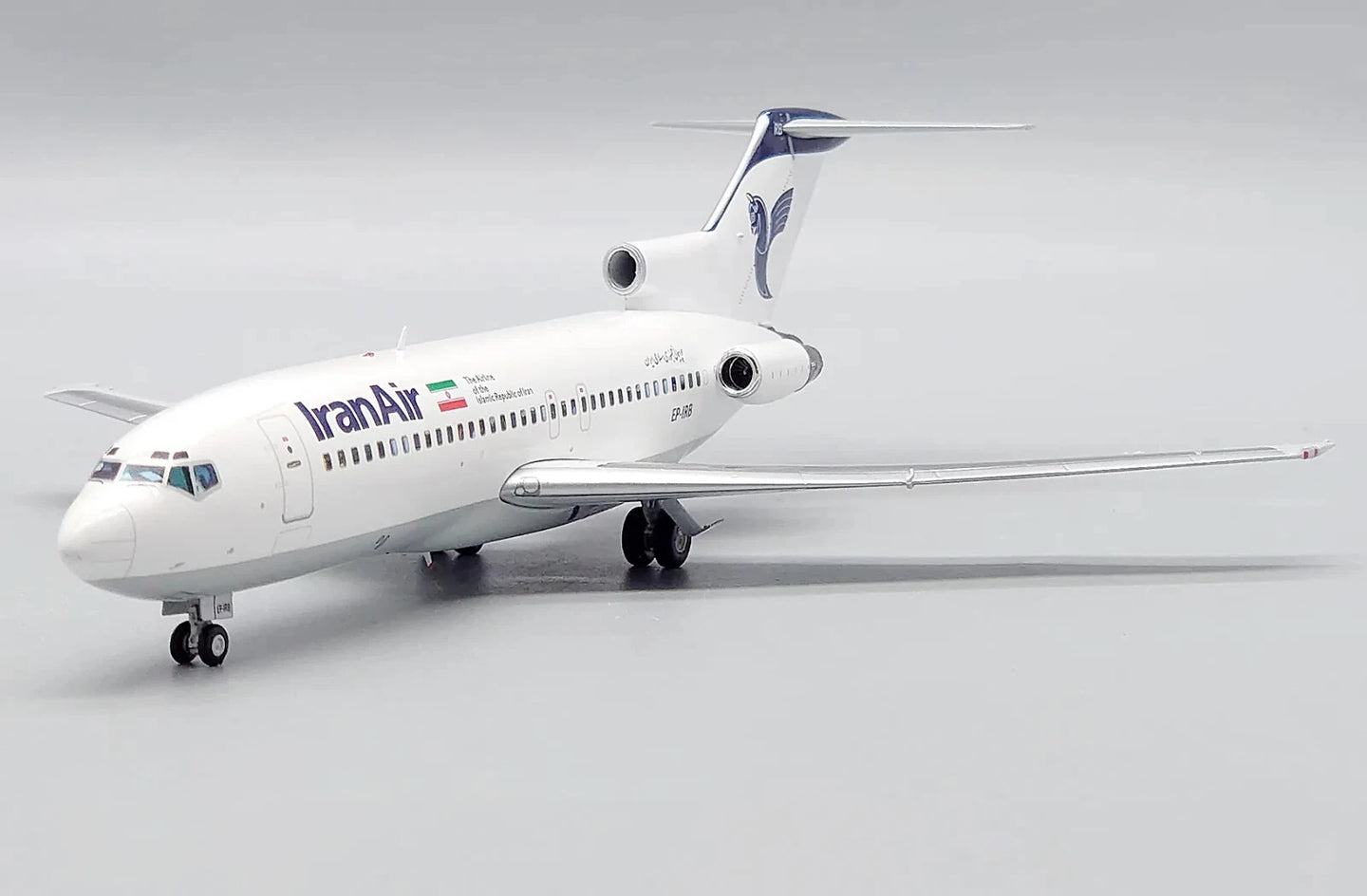 JC WINGS B727-100 IRAN AIR "SEE THROUGH THE WINDOWS" REG: EP-IRB