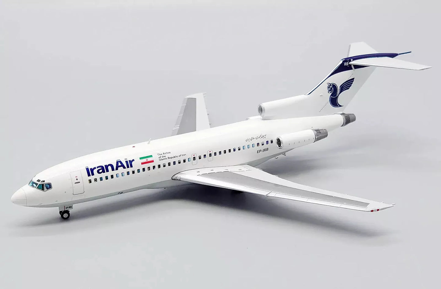 JC WINGS B727-100 IRAN AIR "SEE THROUGH THE WINDOWS" REG: EP-IRB