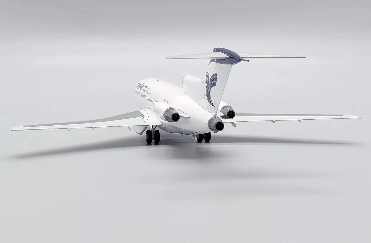 JC WINGS B727-100 IRAN AIR "SEE THROUGH THE WINDOWS" REG: EP-IRB