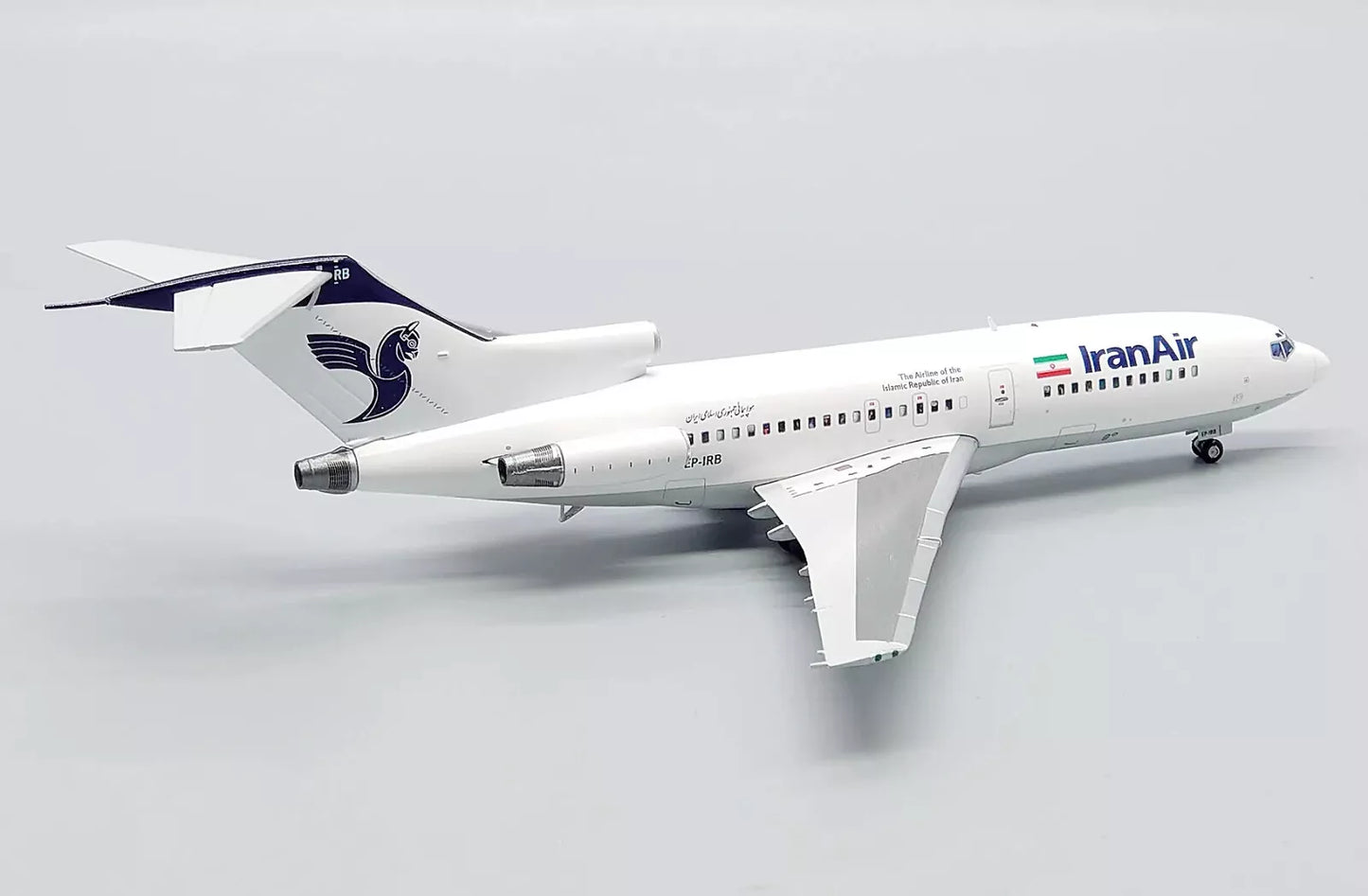 JC WINGS B727-100 IRAN AIR "SEE THROUGH THE WINDOWS" REG: EP-IRB