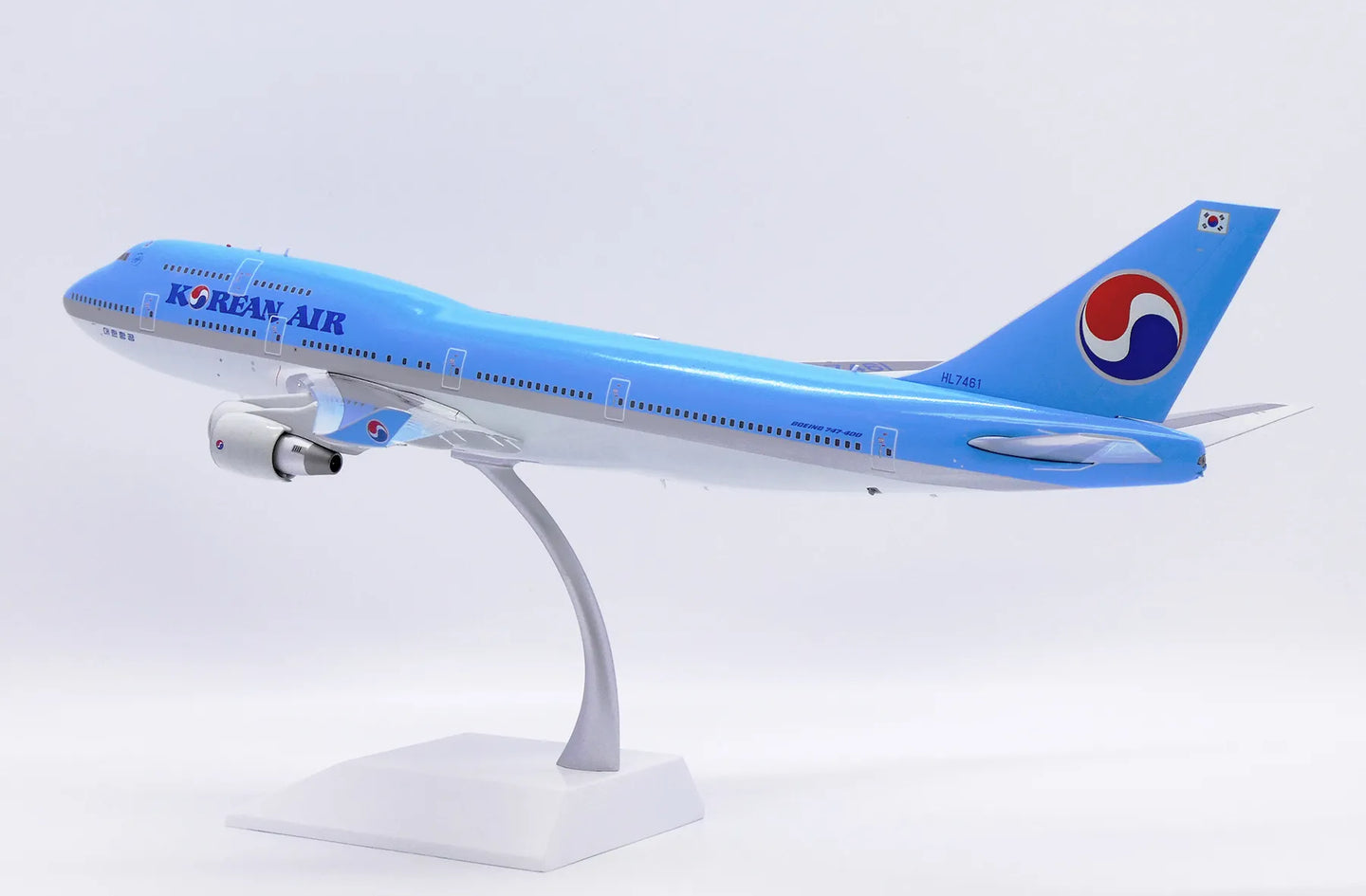 JC WINGS B747-400 KOREAN AIR "LAST FLIGHT" REG: HL7461