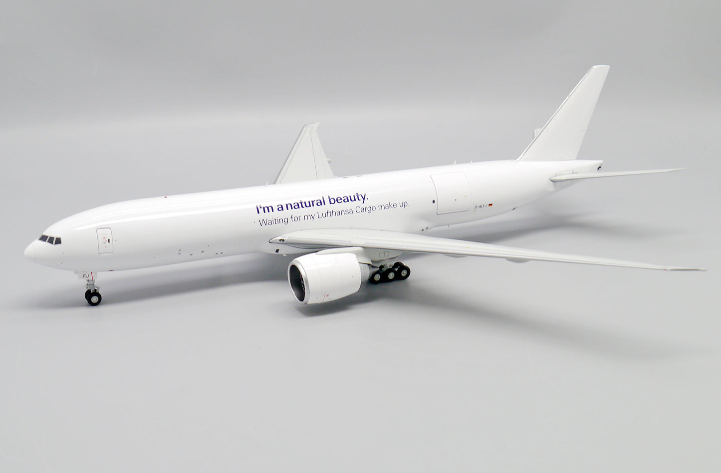JCWINGS B777-200LRF LUFTHANSA CARGO NATURAL BEAUTY INTERACTIVE REG: D-ALFJ