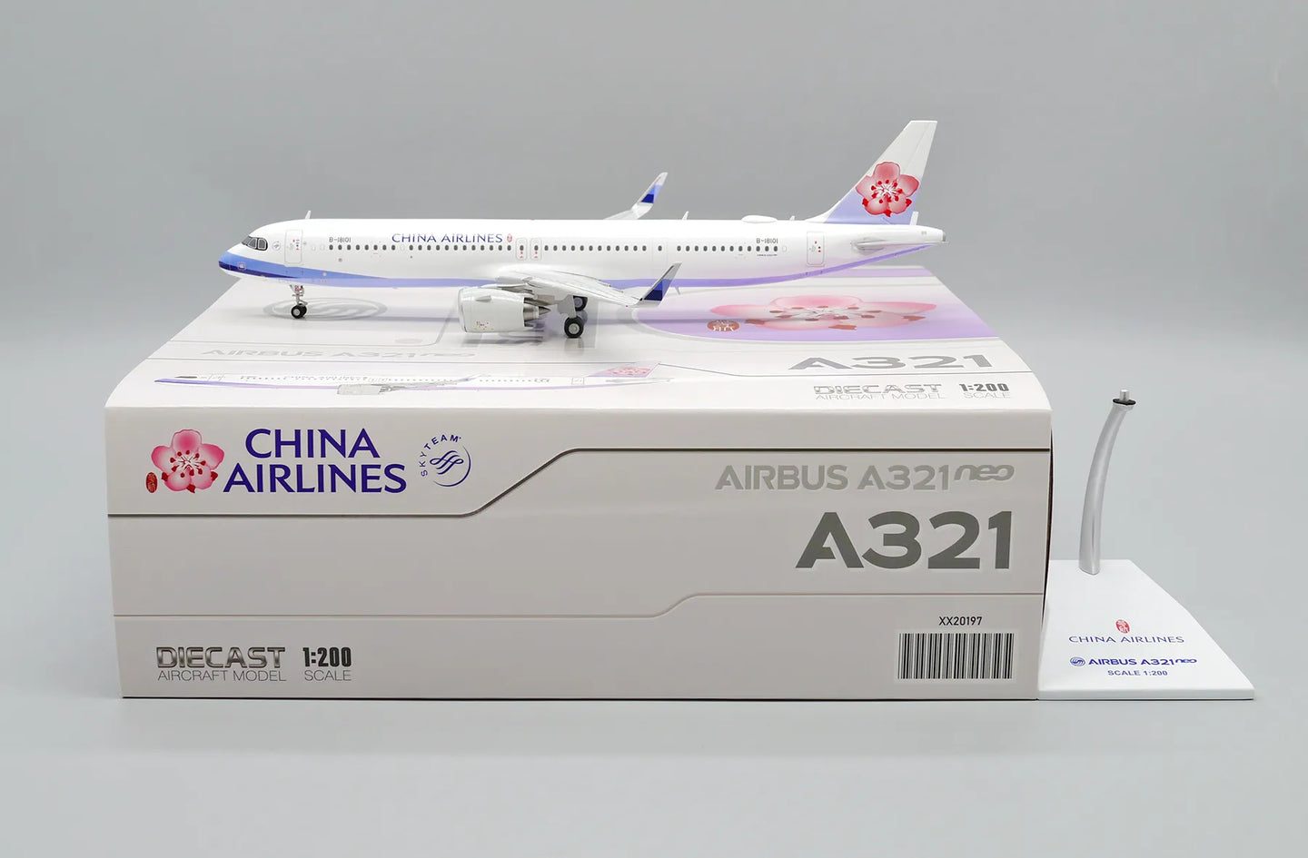JC WINGS A321NEO CHINA AIRLINES REG: B-18101