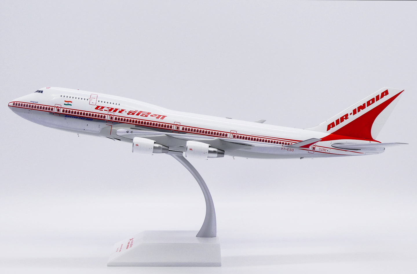 JC WINGS B747-400 AIR INDIA (POLISHED) REG: VT-ESO