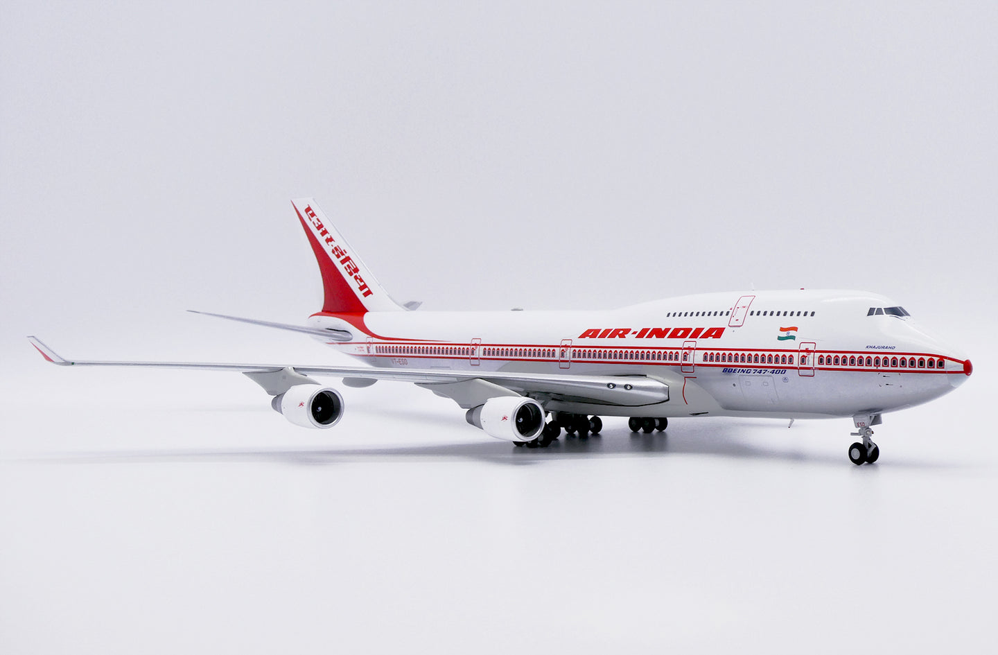 JC WINGS B747-400 AIR INDIA (POLISHED) REG: VT-ESO