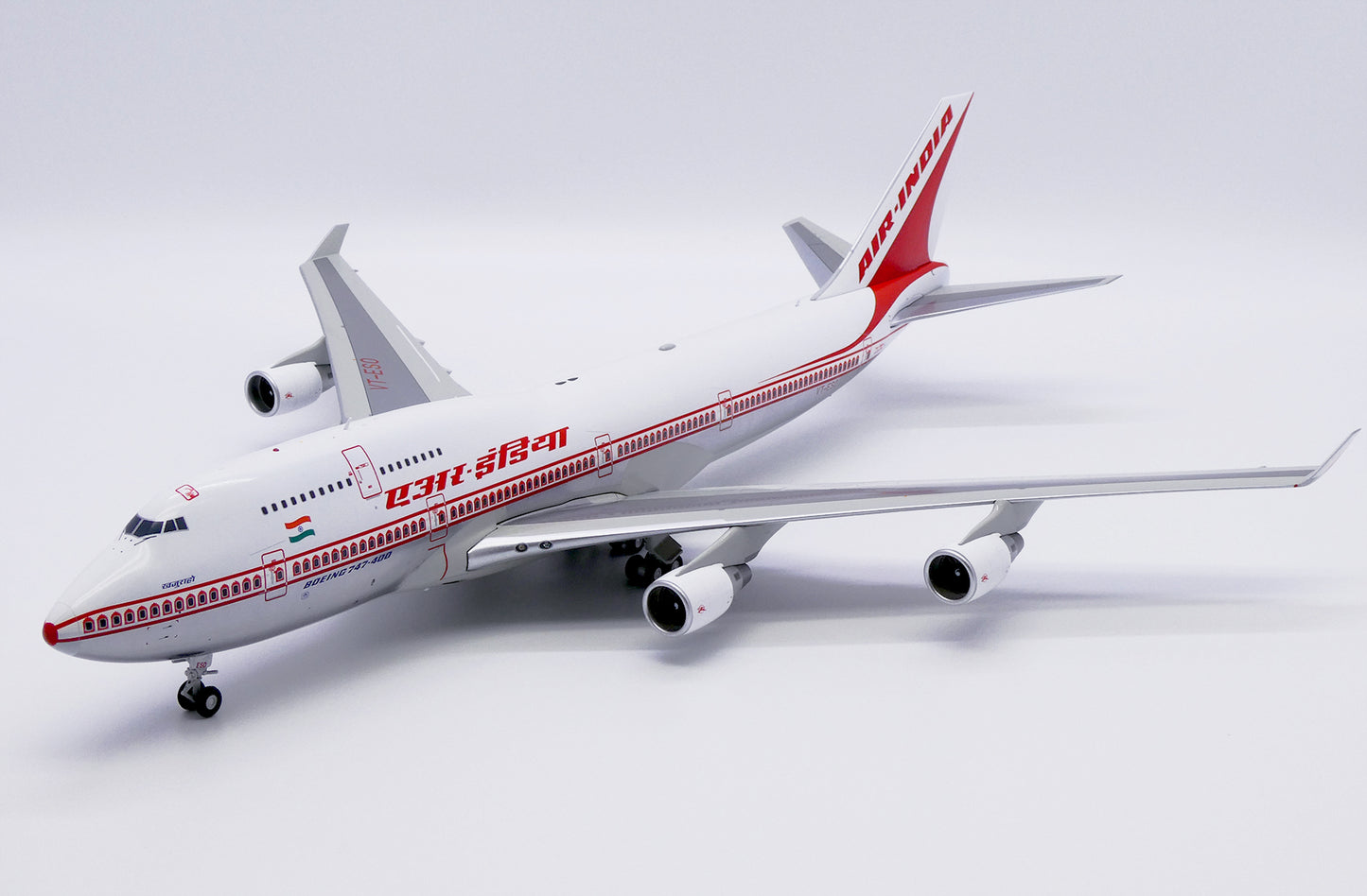 JC WINGS B747-400 AIR INDIA (POLISHED) REG: VT-ESO
