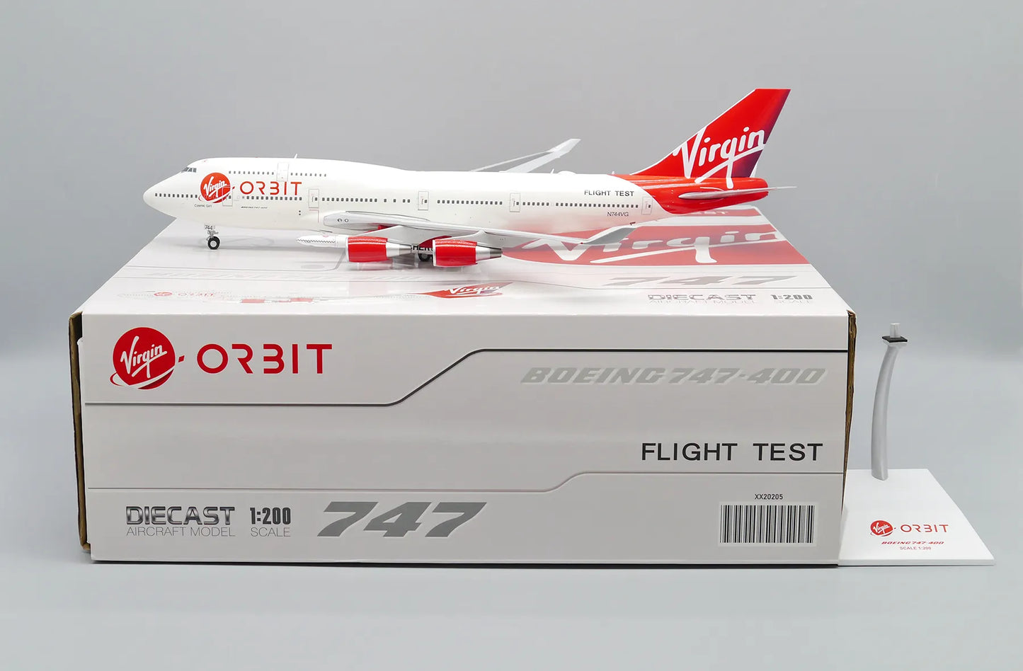 JCWINGS B747-400 VIRGIN ORBIT REG: N744VG