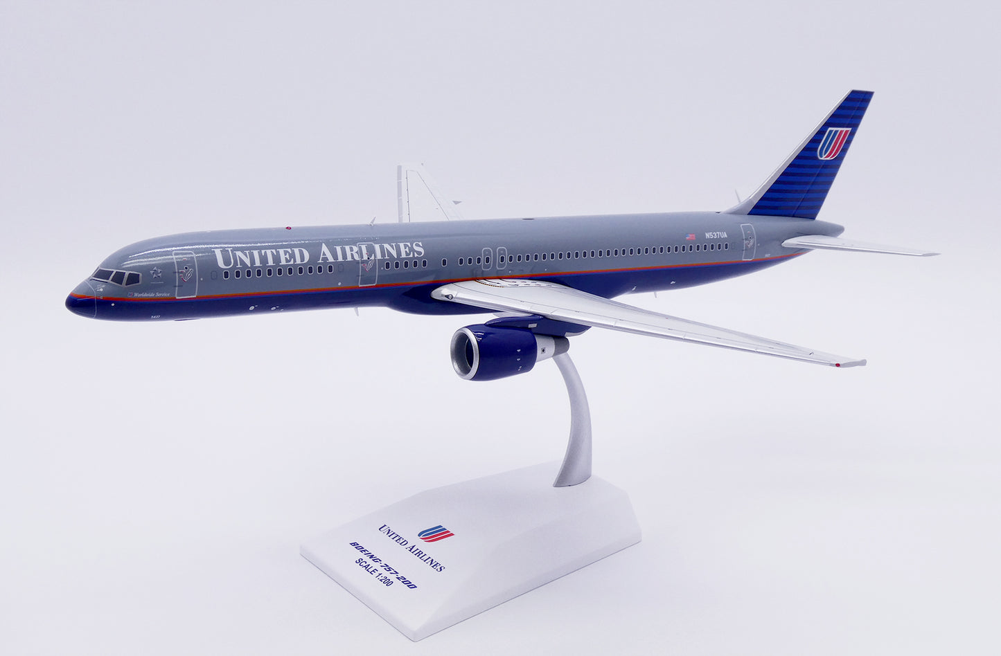 JC WINGS  B757-200 UNITED AIRLINES "BATTLESHIP" REG: N537UA