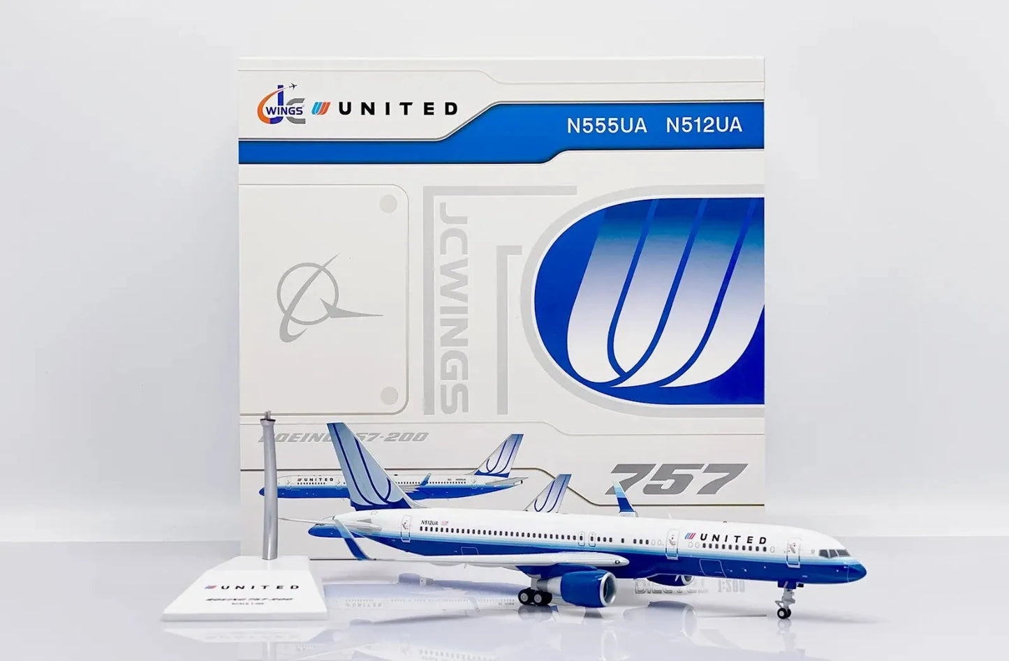 JC WINGS B757-200 UNITED AIRLINES "BLUE TULIP" REG: N512UA