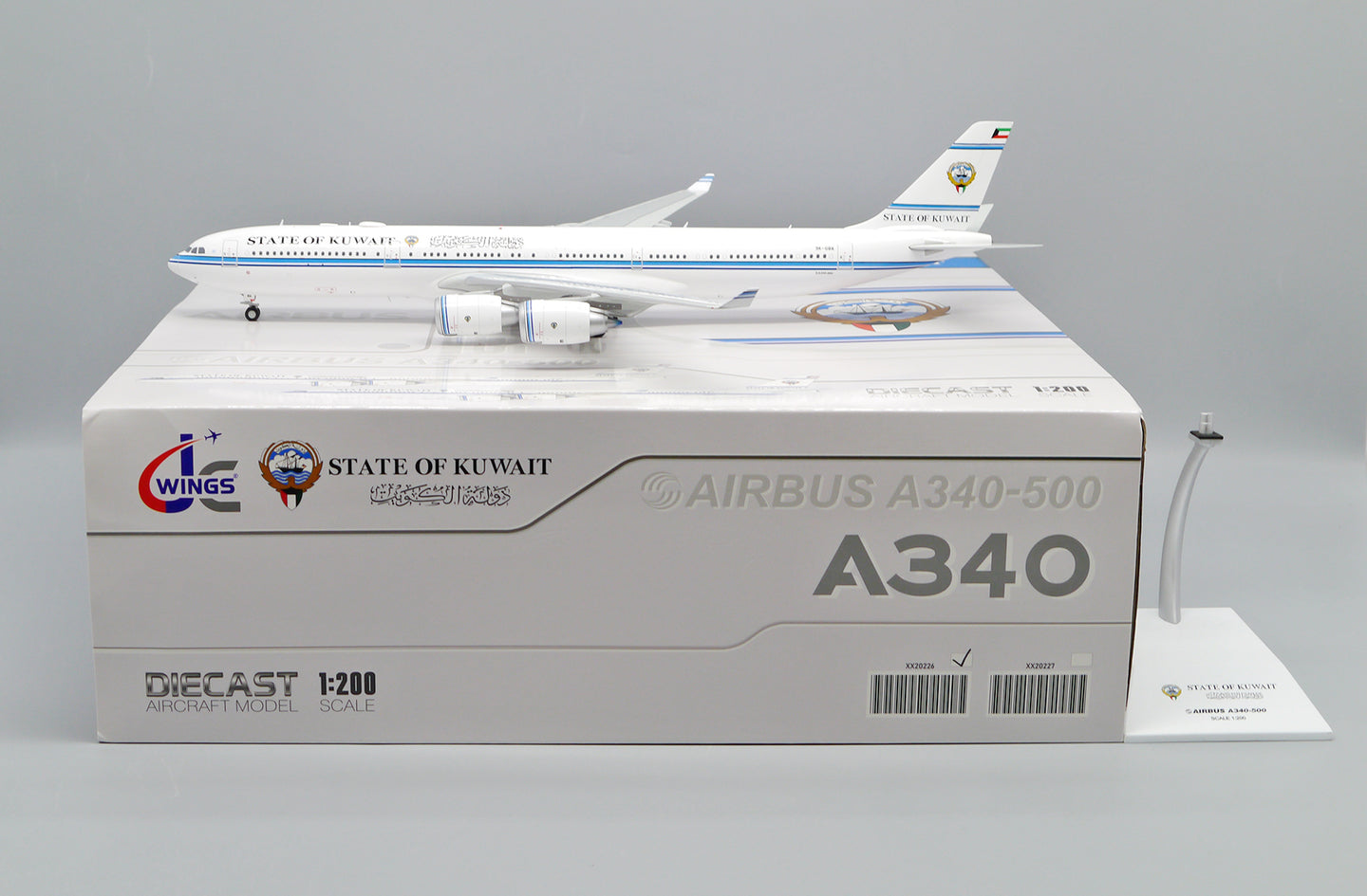 JCWINGS A340-500 KUWAIT GOVERNMENT REG: 9K-GBA