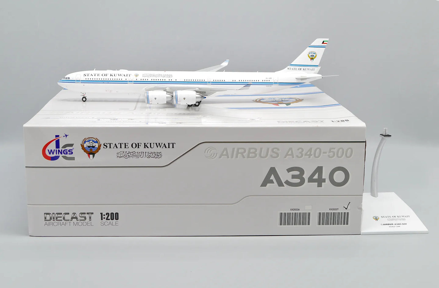 JC WINGS A340-500 STATE OF KUWAIT REG: 9K-GBB