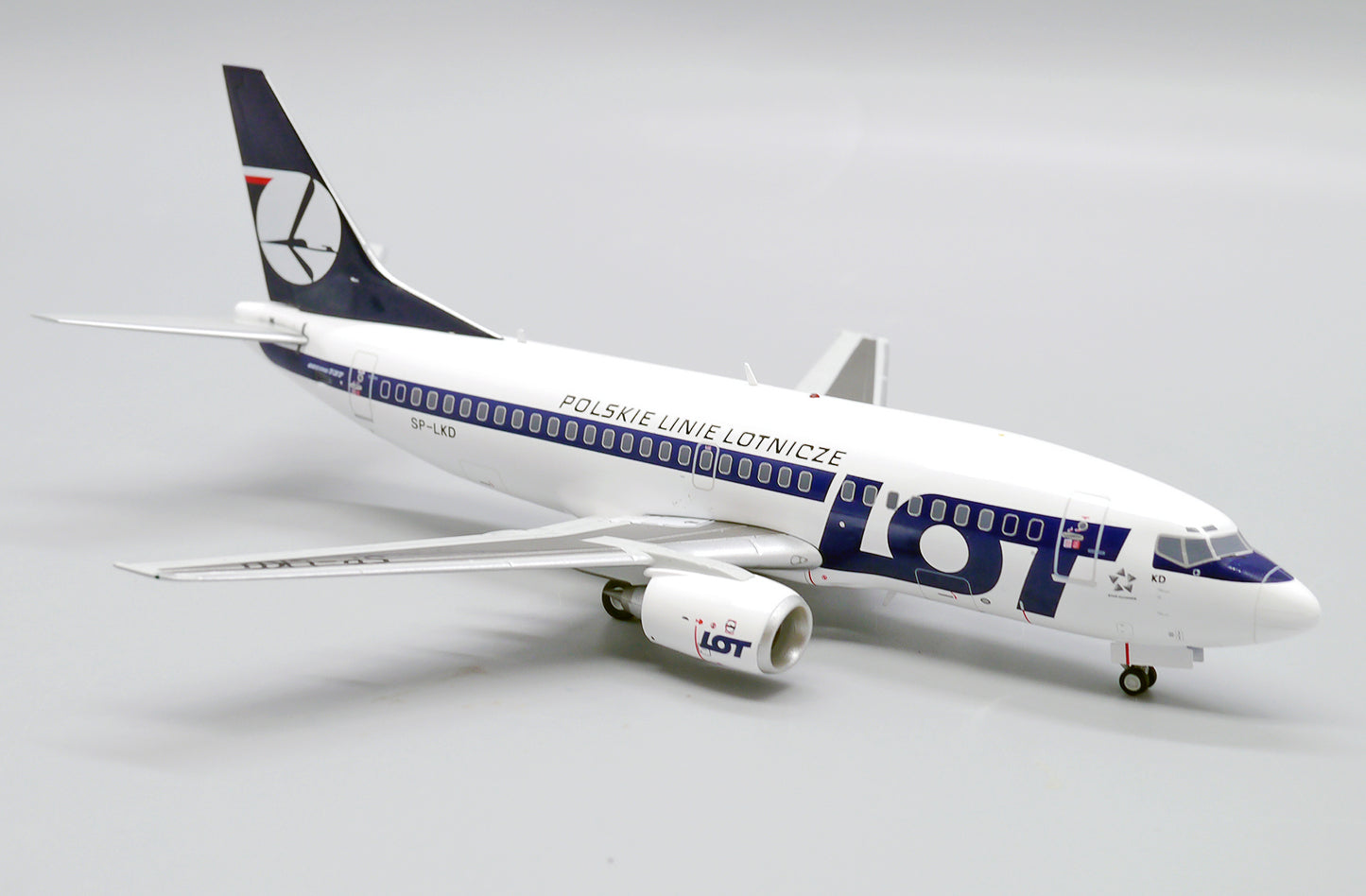 JC WINGS B737-500 POLISH AIRLINES (LOT) REG: SP-LKD
