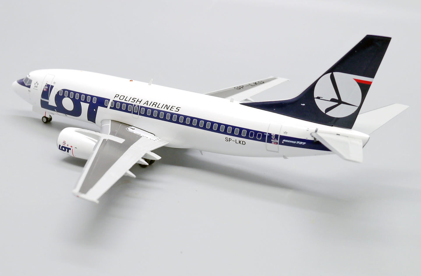 JC WINGS B737-500 POLISH AIRLINES (LOT) REG: SP-LKD