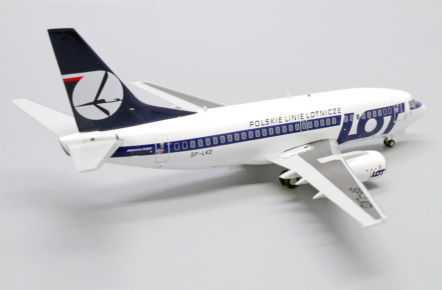 JC WINGS B737-500 POLISH AIRLINES (LOT) REG: SP-LKD