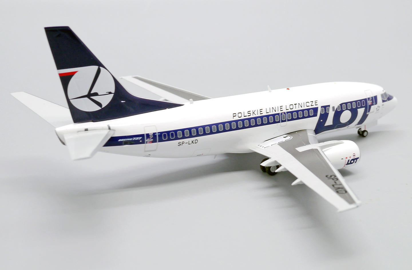 JC WINGS B737-500 POLISH AIRLINES (LOT) REG: SP-LKD