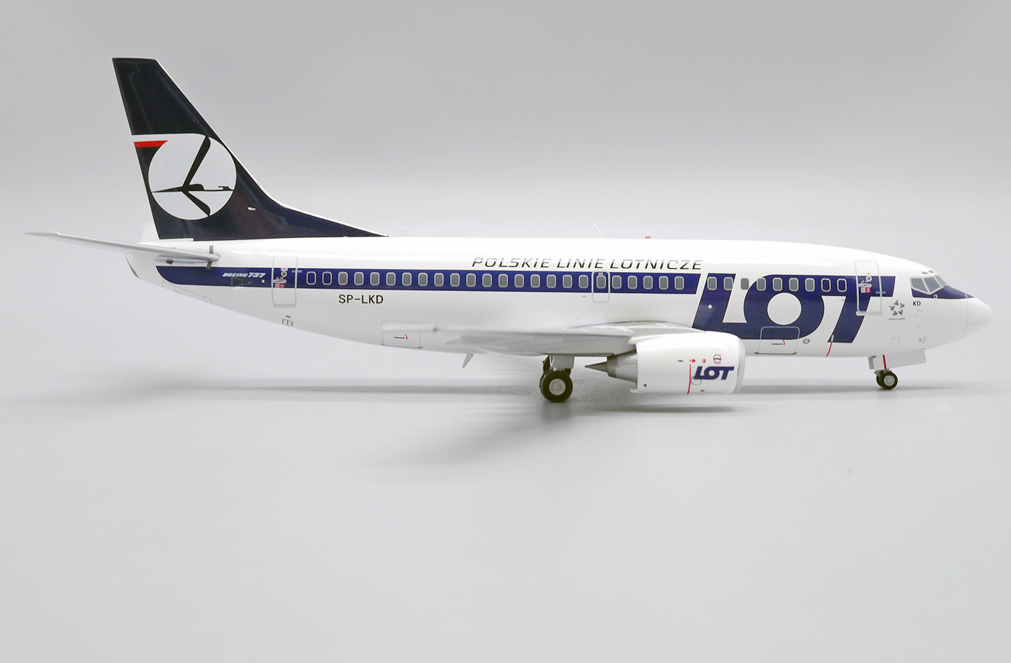 JC WINGS B737-500 POLISH AIRLINES (LOT) REG: SP-LKD