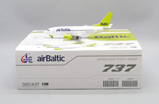 JC WINGS BOEING 737-500 AIR BALTIC REG: YL-BBD