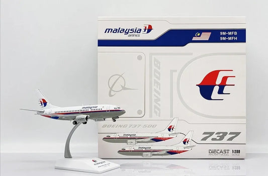 JC WINGS B737-500 MALAYSIA AIRLINES REG: 9M-MFH