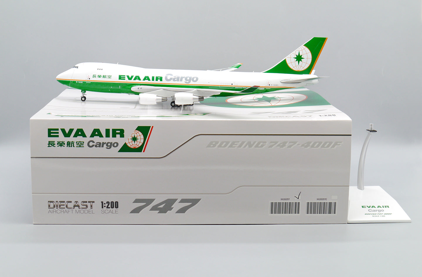 JC WINGS B747-400F EVA AIR CARGO REG: B-16482