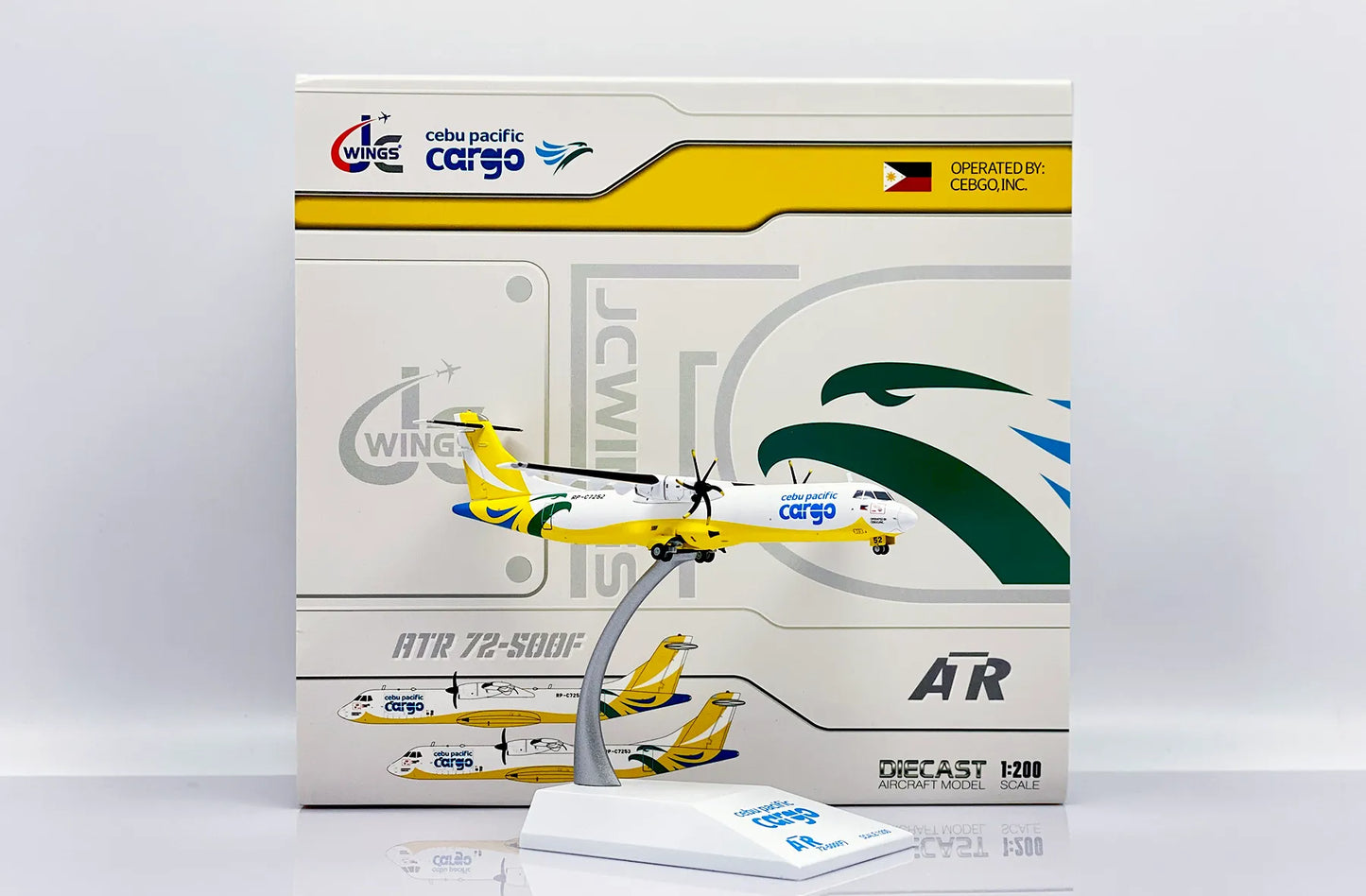 JC WINGS ATR72-500F CEBU PACIFIC CARGO REG: RP-C7252