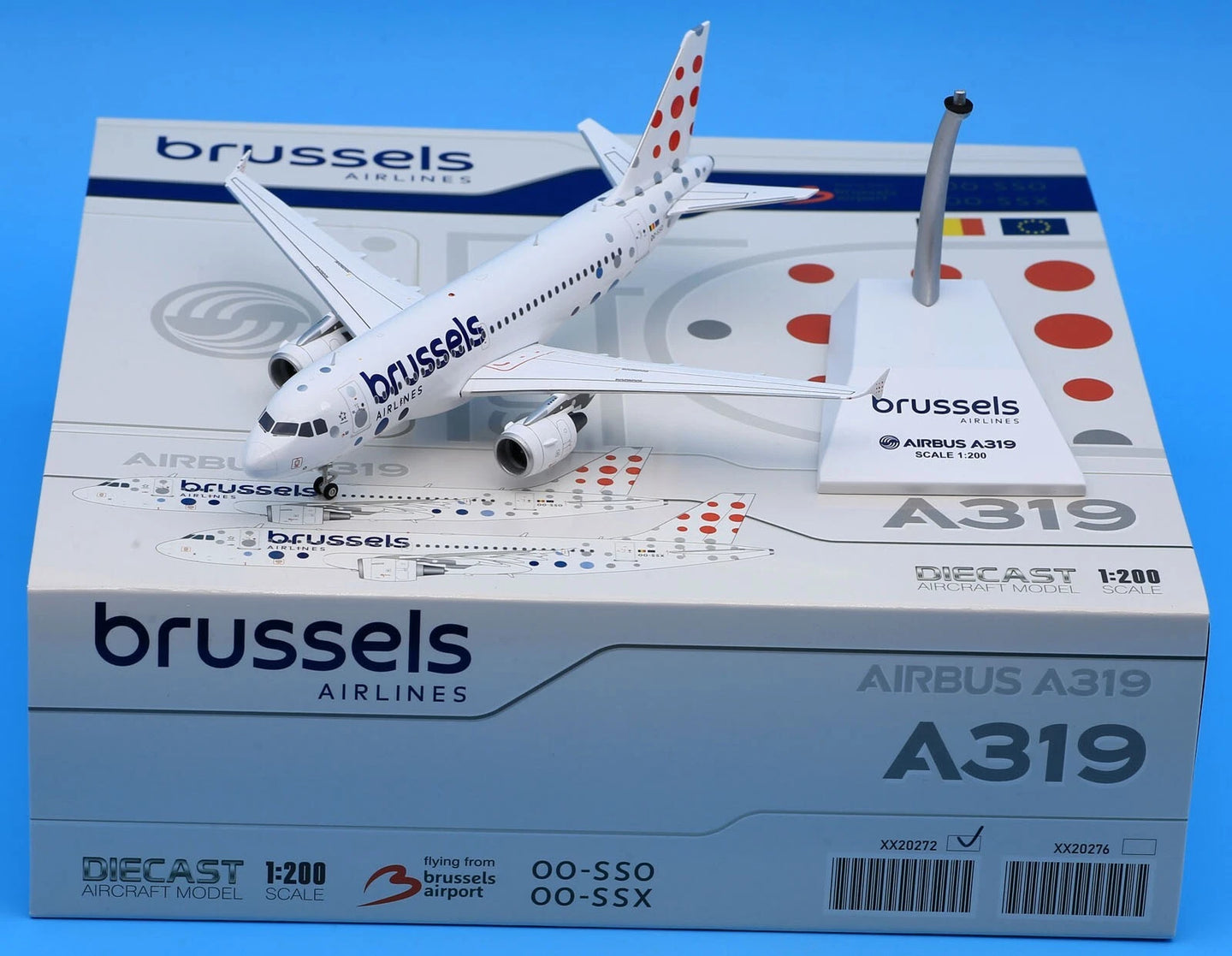 JCWINGS A319 BRUSSELS AIRLINES REG: OO-SSO