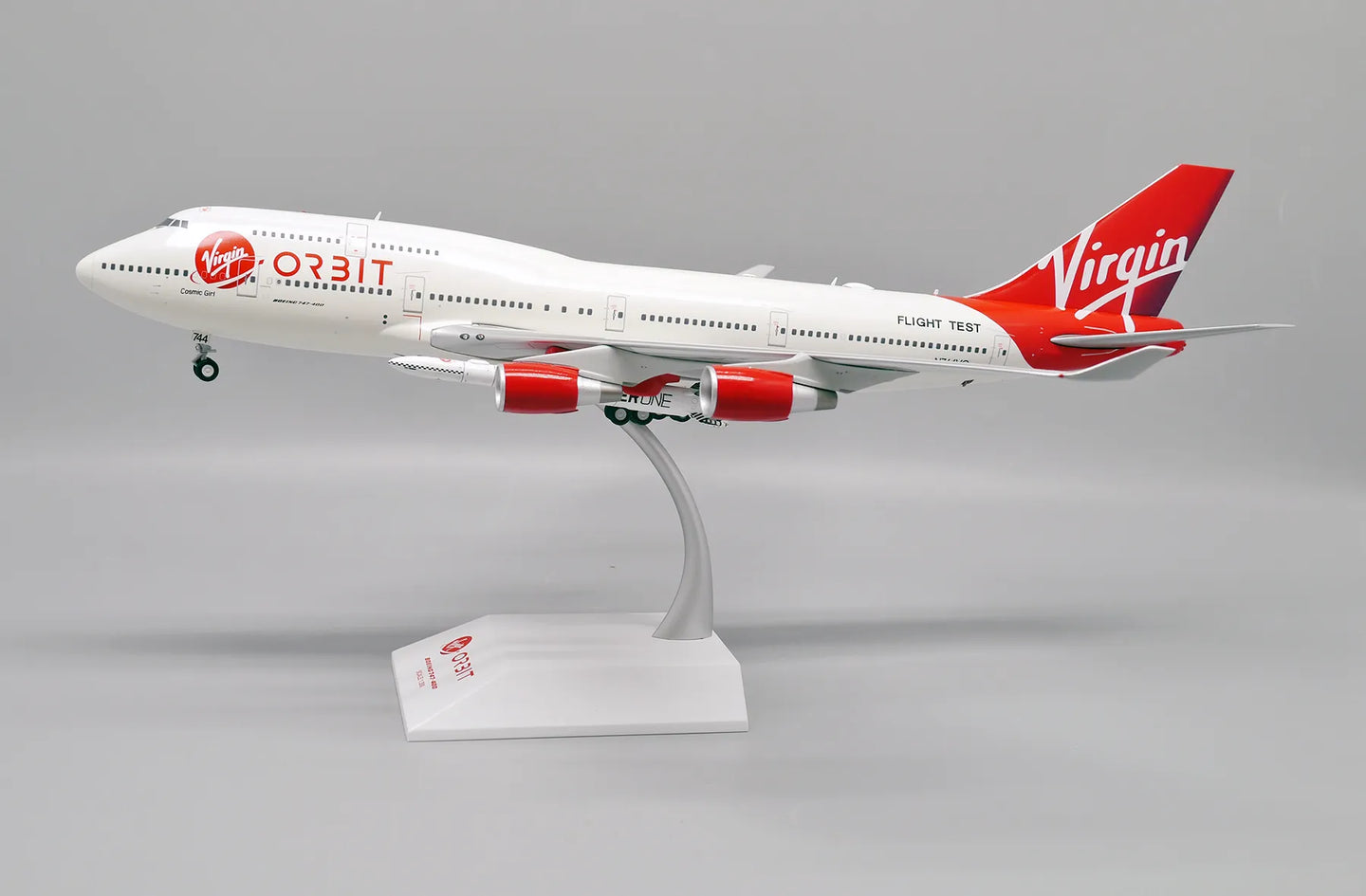 JC WINGS B747-400 VIRGIN ORBIT "FLIGHT TEST ROCKET VERSION 2" REG: N744VG