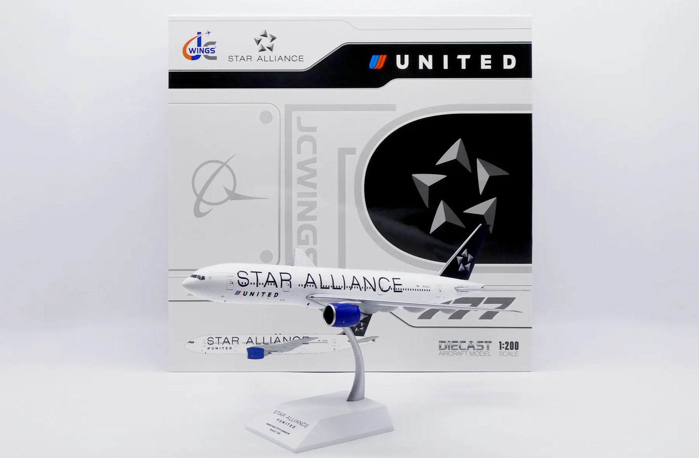 JC WINGS B777-200ER UNITED AIRLINES "STAR ALLIANCE" REG: N218UA