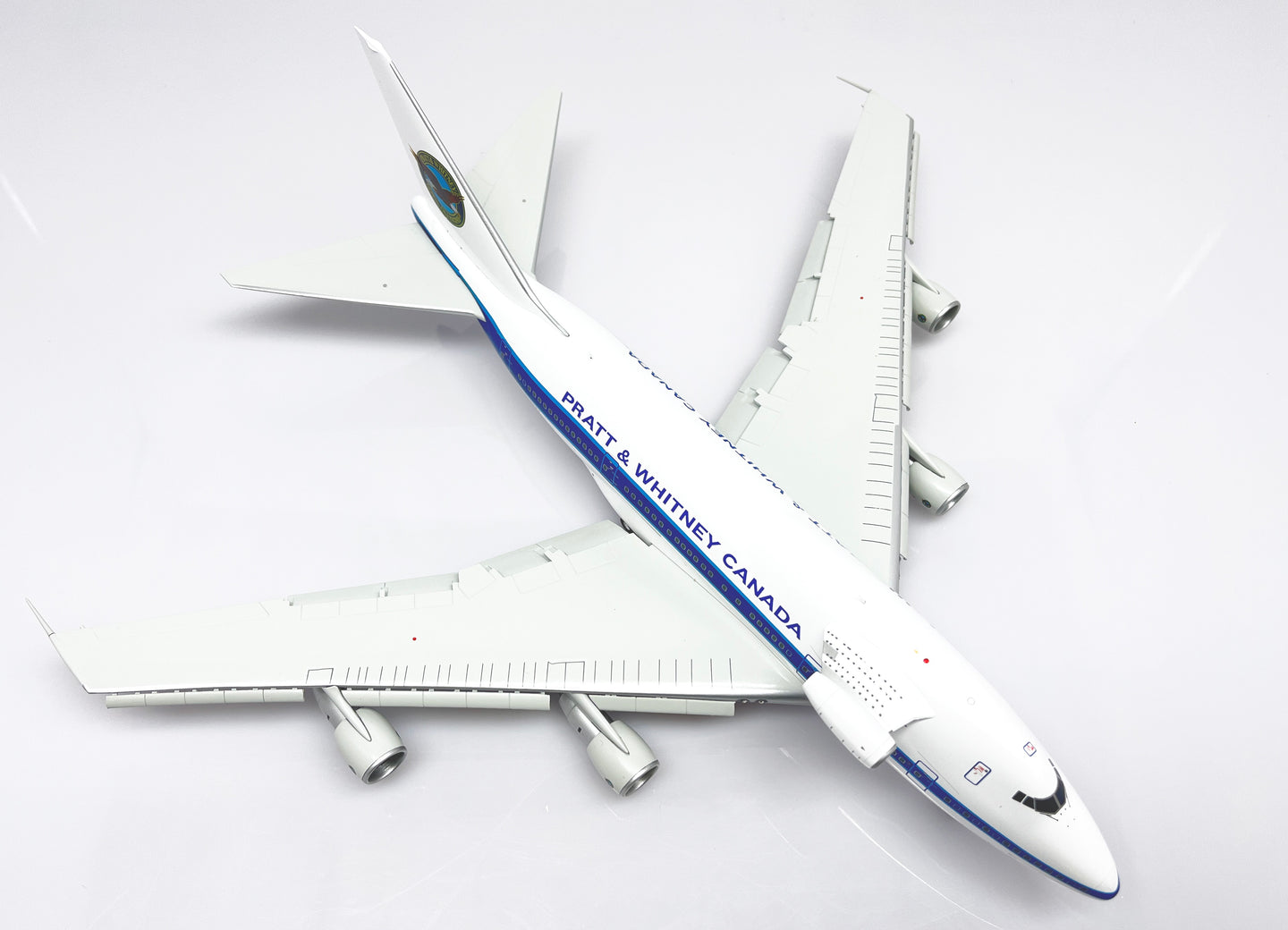 JC WINGS B747SP PRATT AND WHITNEY CANADA (FLAPS DOWN) REG: C-GTFF