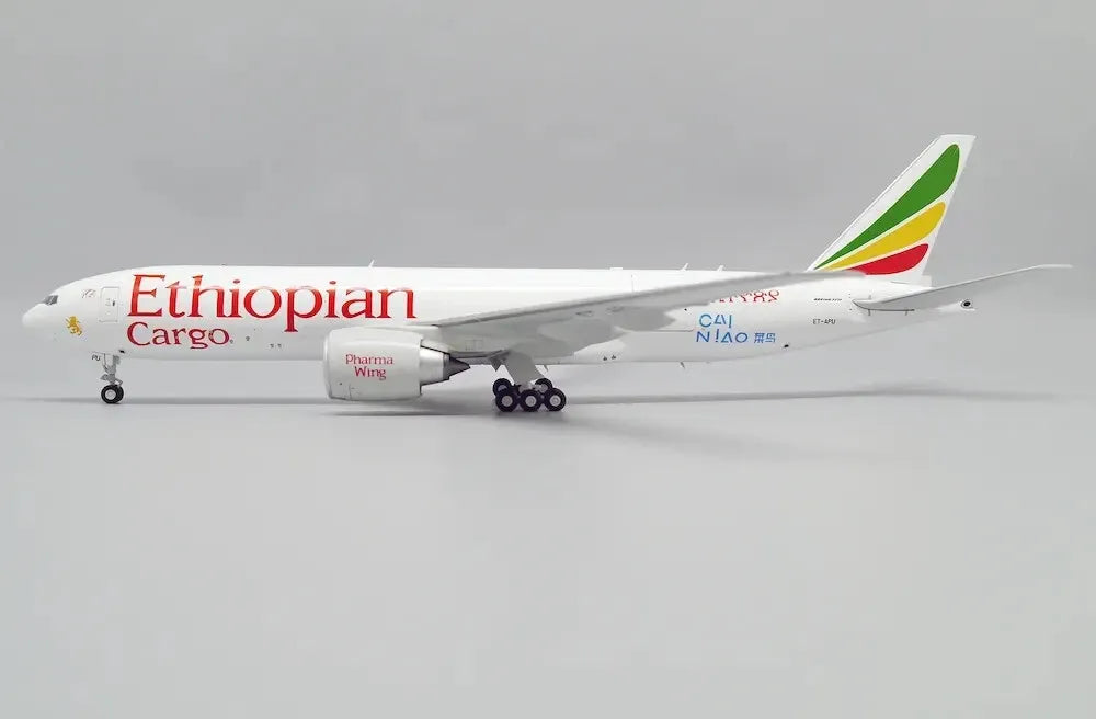 JC WINGS B777F ETHIOPIAN CARGO "CAI NIAO" (INTERACTIVE SERIES) REG: ET-APU