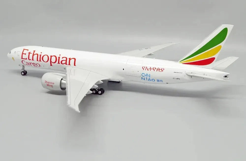 JC WINGS B777F ETHIOPIAN CARGO "CAI NIAO" (INTERACTIVE SERIES) REG: ET-APU