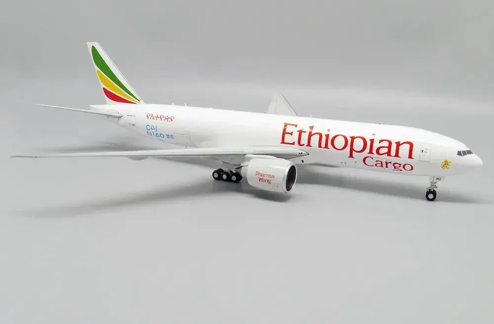 JC WINGS B777F ETHIOPIAN CARGO "CAI NIAO" (INTERACTIVE SERIES) REG: ET-APU