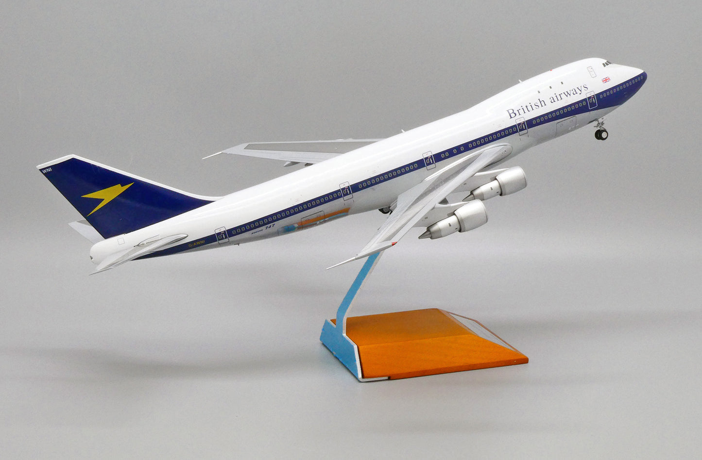 JC WINGS  B747-100 BRITISH AIRWAYS REG: G-AWNI