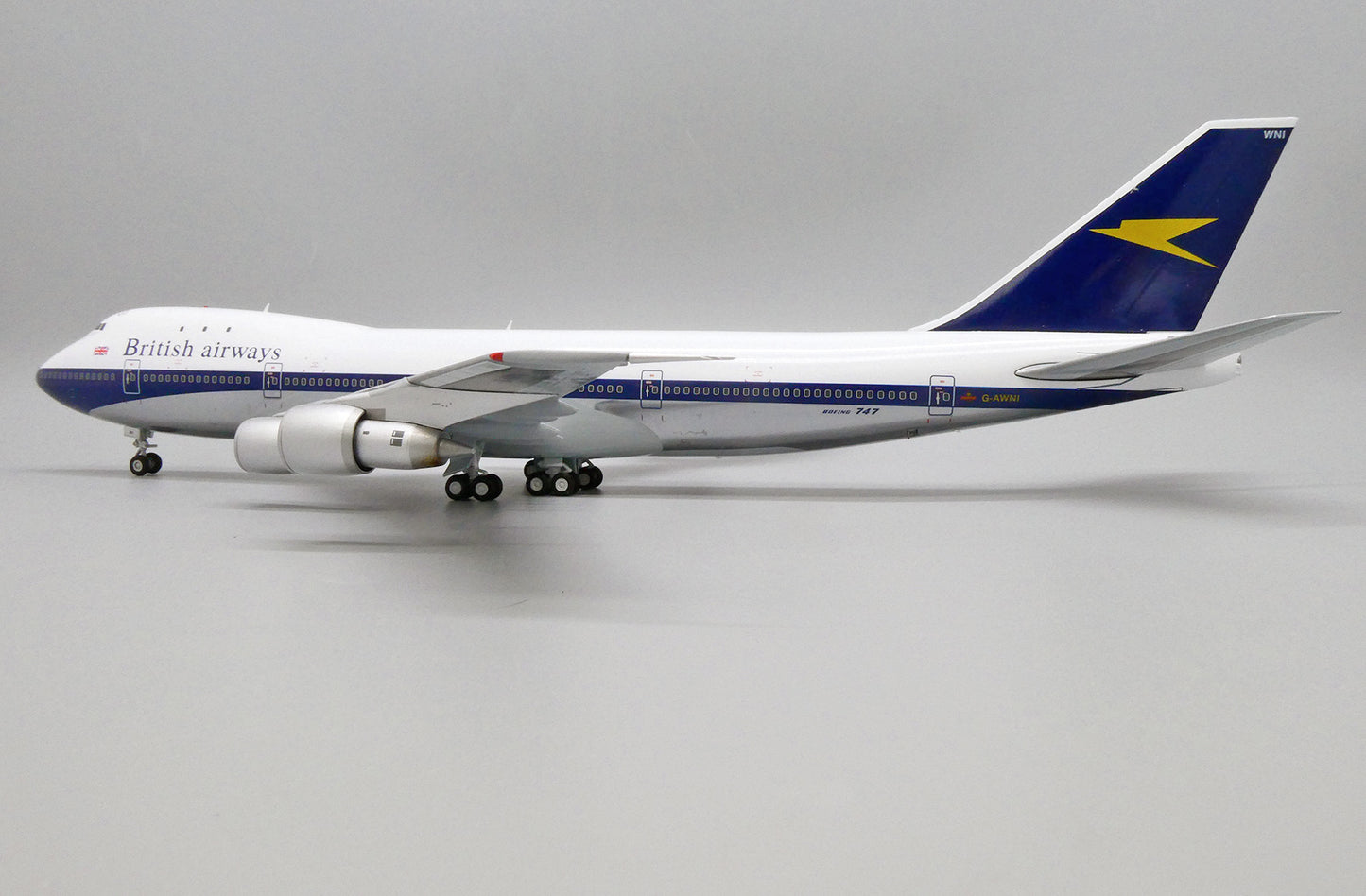 JC WINGS  B747-100 BRITISH AIRWAYS REG: G-AWNI