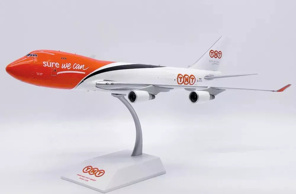 JC WINGS B747-400F TNT EXPRESS "SURE WE CAN" (INTERACTIVE SERIES) REG: OO-THA