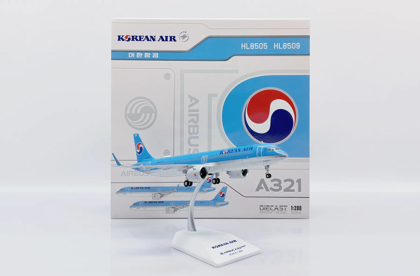 JC WINGS A321NEO KOREAN AIR REG: HL8509
