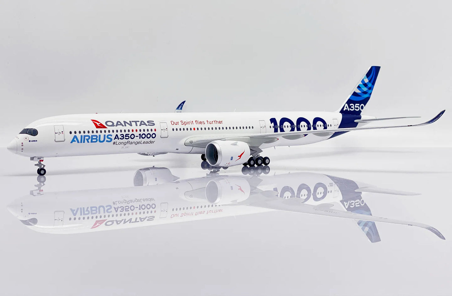 JCWINGS A350-1000 AIRBUS INDUSTRIE OUR SPIRIT FLIES FURTHER REG: F-WMIL